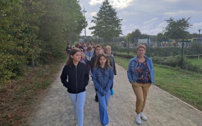 Transmission de la flamme Olympique