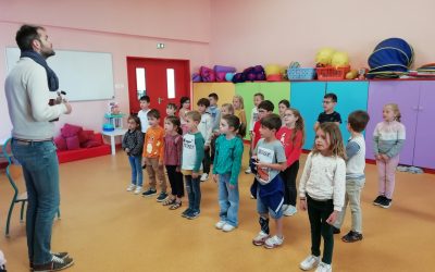 Séances de musique et de chants en CP-CE1