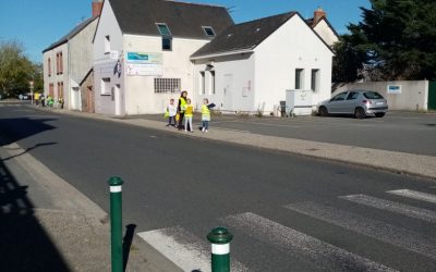 2ème sortie piéton pour les CM1 ce lundi 16 octobre