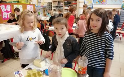 Un atelier cuisine pour les CE1-CE2 et CM1-CM2