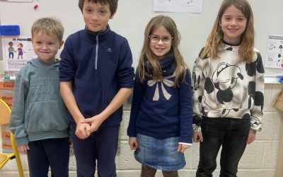 Les délégués de la classe CE1/CE2b