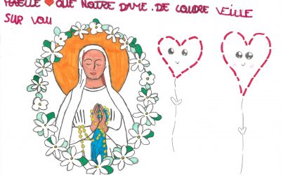 Les CM1 dessinent pour le début du carême