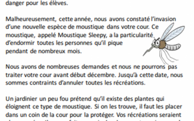 escape game de rentrée pour les CM1