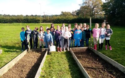 Un vendredi après-midi au jardin pour les CM1