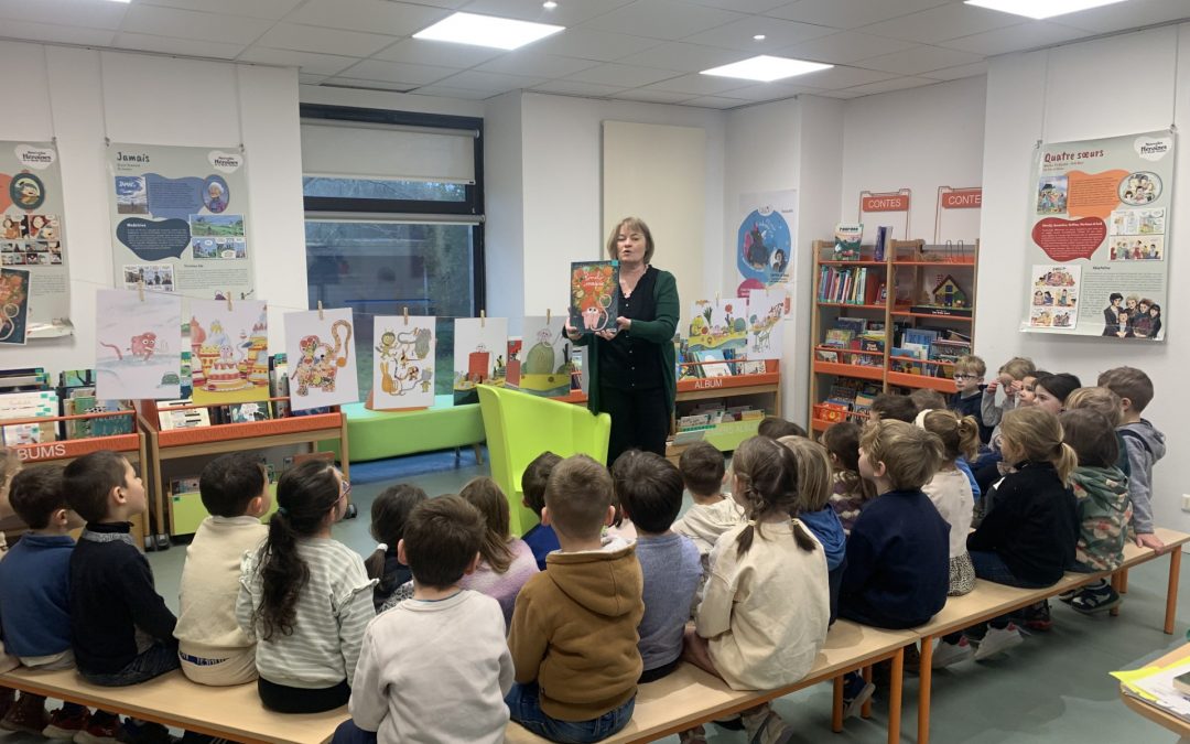 Sortie à la bibliothèque