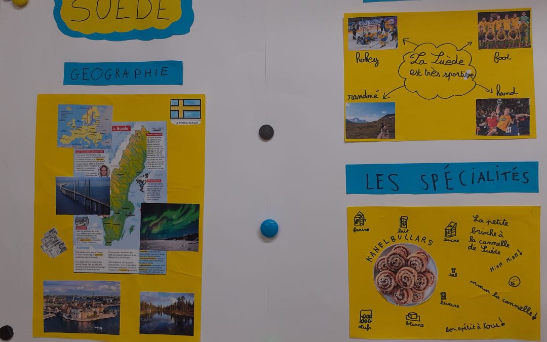 Exposé sur la Suède pour le cycle 3