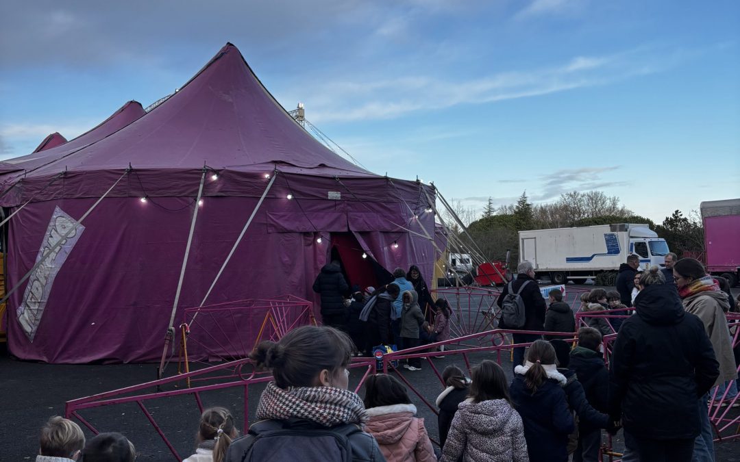 Sortie scolaire au cirque Medrano : une matinée magique à Nantes