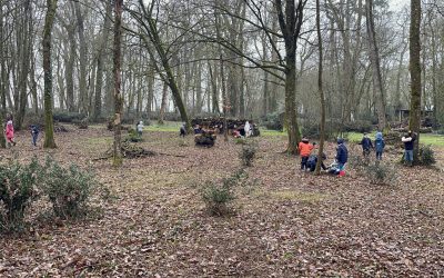 La maternelle fait classe dehors